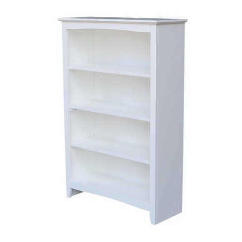 Target 3 cheap shelf bookcase white