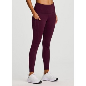 RBX Active Women's Fleece Lined Quick Drying Full Length Workout/Hiking Legging with Tech/Zipper Pocket - 1 of 4