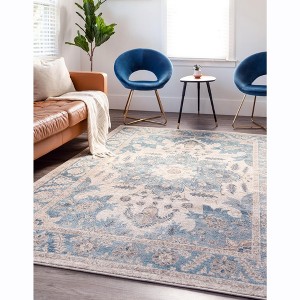 Unique Loom    Salzburg Altstadt Area Rug - 1 of 4