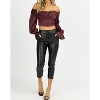 Women's PLEATED HIGH RISE PANTS - Fate by LFD - 3 of 4