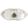 Spode Christmas Tree Gold Medium Oval Platter, 13-In Fine Porcelain - Nostalgic Holiday Serveware, Decorative Christmas Tree Pattern with Gold Rim - 2 of 3
