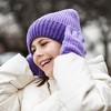 Britt's Knits Kid's Bonfire Beanie Rib Knit Hat for Boys and Girls - 4 of 4