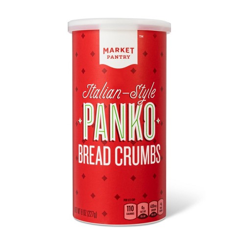 Italian Seasoned Panko Bread Crumbs - 8oz - Market Pantry™ - image 1 of 3