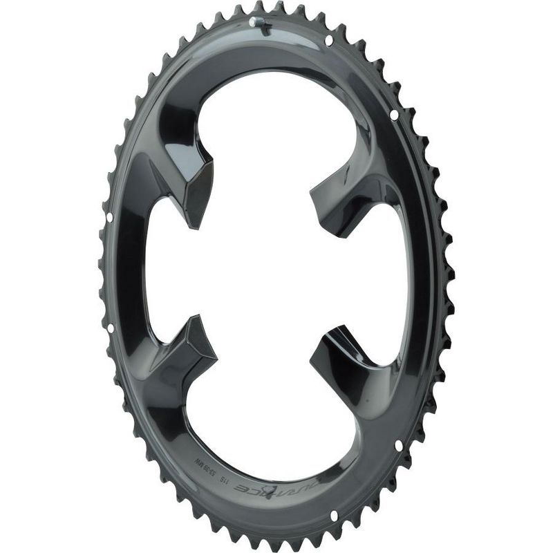 Shimano Dura-Ace R9100 11-Speed Chainring - Tooth Count: 53 Chainring BCD: 110 Shimano Asymmetric, 1 of 2