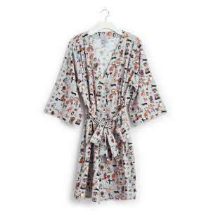 Vera Bradley Women's Outlet Knit Cotton/Spandex Knit Robe - 1 of 2