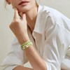 BRINJOY 4PCS Chakra Balancing Bracelet Set - Natural Crystal Energy Healing Stackable Bracelets for Women, Green - 2 of 4