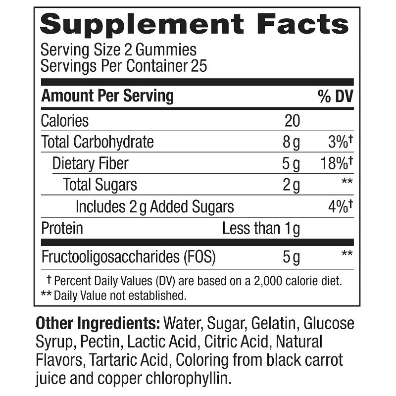 OLLY Fiber Digestive Gummy Rings - 50ct, 5 of 8