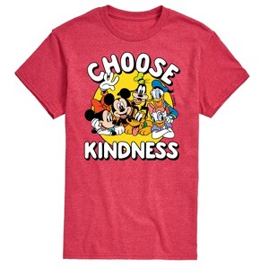 Men's - Disney - Choose Kindness Short Sleeve Graphic T-Shirt - 1 of 4