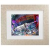 Trademark Fine Art Mich Catanzaro Saturn Five Kennedy Space Center Matted Framed Art - 2 of 4