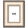 PosterPalooza | Photo Size Contemporary Silver Frame - UV Acrylic, Foam Board Backing, Hanging Hardware - 2 of 4