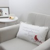 Pavilion Gift Company - Cardinals Appear Throw Pillow Memorial Gift Condolence Sympathy Cardinal Pillow Bereavement - 3 of 4