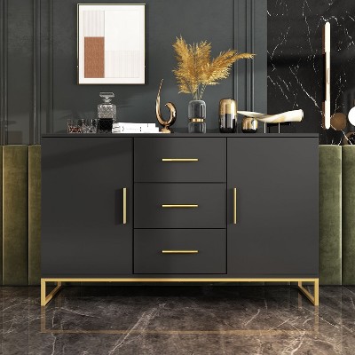 FUFU&GAGA Sideboard Serving Buffet Storage Cabinet Cupboard
