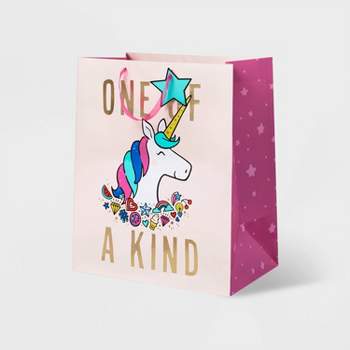 XLarge Happy Birthday Gift Bag Purple/Pink - Spritz™