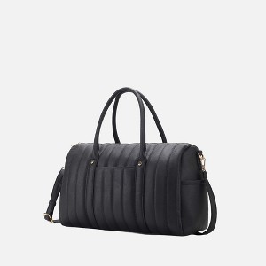 MKF Collection Luana Quilted Vegan Leather Women’s Duffle Bag by Mia K - 1 of 4