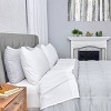 Twin Charcoal Infused Sheet Set White - Sealy