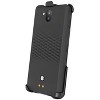 Nakedcellphone Holster Case for Sonim XP10 5G (XP9900) - Ratchet Belt Clip Holder - Black - 4 of 4