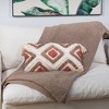 Sol Living Cotton Macrame Decorative Throw Pillows - 3 of 4