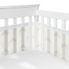 Sweet Jojo Designs Gender Neutral Unisex Crib Bedding + BreathableBaby Breathable Mesh Liner Boho Fringe Off White 6pc - 3 of 4
