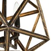 CWI Lighting Amazon 4 Light Up Pendant With Antique forged copper Finish - 4 of 4