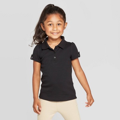 Toddler Girls' Short Sleeve Interlock 