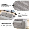 Kumasinova Convertible Sofa Bed, Corduroy Loveseat Sofa– Zero Assembly, Steel-Reinforced Frame, Memory Foam, Couch for Living Room - 4 of 4