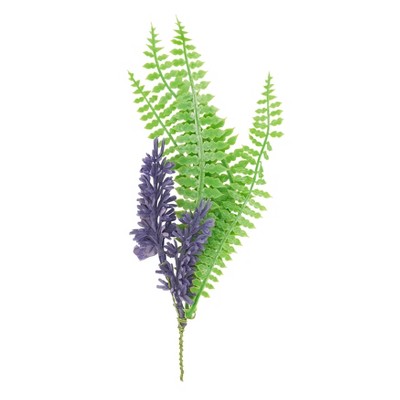 Saro Lifestyle Table Napkin Picks With Lavender Design (Set of 12)