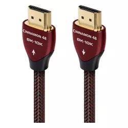 AudioQuest Cinnamon 48 8K-10K 48Gbps Ultra High Speed HDMI Cable - 2.46 ft. (.75m)