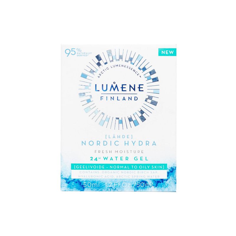 Lumene Lahde Fresh Moisture 24hr Water Gel - 1.7 fl oz, 4 of 7
