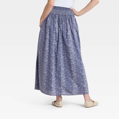 Women's Printed Maxi Skirt - Universal Thread' - image 2