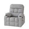 MAYEERTY Limstone Oversized Recliner Chair for Living Room, Spacious Design for Large, Big, Tall Adults - 4 of 4