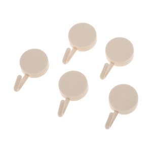 Unique Bargains Utility Colorful Hook Blue 1.97"x1.18" 5Pcs - 1 of 4