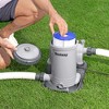 Bestway 58392E Flowclear 2500 GPH Above Ground Swimming Pool Water Filter Pump - 4 of 4