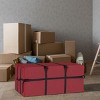 Hastings Home Canvas Christmas Tree Storage Bag for 7.5' Trees - Red - 2 of 4