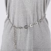 Unique Bargains Women's Flower Design Waist Chain 1 Pc - 2 of 4