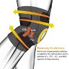 iMountek"Adjustable Open Patella Knee Brace for Pain Relief, Support & Recovery - Ideal for Running & Climbing"Black - 2 of 4