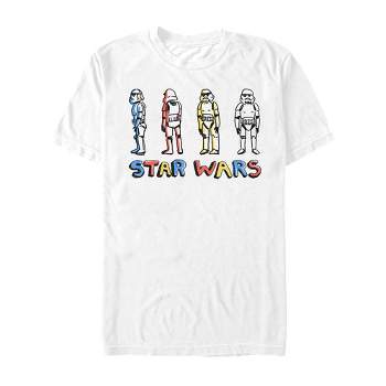Men's Star Wars Stormtroopers Color Twirl T-Shirt