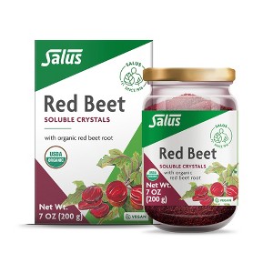 Floradix Salus Red Beet Crystals - Organic Nutritional Beet Root Powder Mix - Superfood Powder Supplement - 7 Oz - 1 of 4