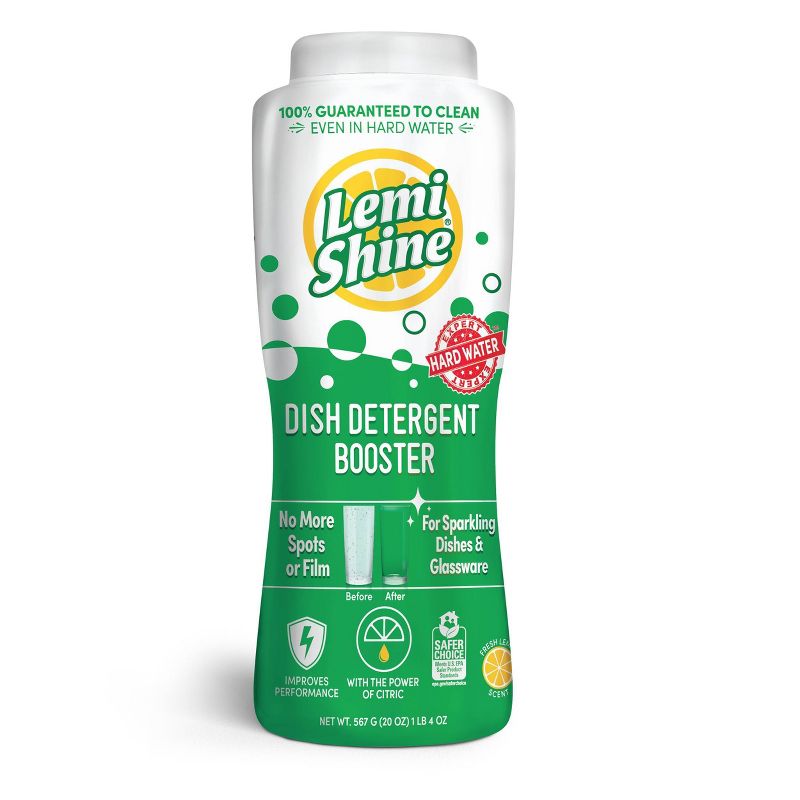 Lemi Shine Dish Detergent Booster - 20oz, 1 of 5
