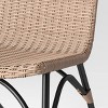 Popperton 2pk Patio Dining Chairs, Outdoor Furniture - Black - Threshold™ designed with Studio McGee - image 4 of 4