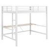 YOOCOZZ Metal Gaming Loft Bed with Desk, USB Ports and Remote LED Light - 4 of 4