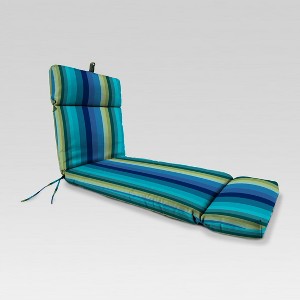 Outdoor French Edge Chaise Lounge Cushion - Jordan Manufacturing - 1 of 2
