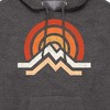 Men's - Instant Message - Simple Mountains Graphic Fleece Pullover Hoodie - 2 of 4