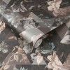 Timepiece Moonstone Grey Floral Geometric Paste the Wall Wallpaper - 3 of 4