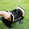 Gardenised Shoe Cleaner & Boot Scraper, Portable or Floor-Mounted Scrubbing Brush for Indoor/Outdoor Use, Removes Mud, Snow & Sand - 2 of 4