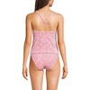 Lands' End Women's Tugless High Neck Strappy Back Tankini Swimsuit Top - 2 of 4