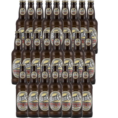 Hank's Genuine Gourmet Ginger Beer, 12 fl oz Bottles – Premium Craft Soda with Bold, Zesty Flavor – Caribbean-Inspired Recipe, Pack of 24