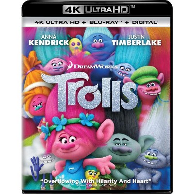 Trolls (4k Uhd + Blu-ray + Digital) : Target