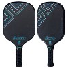 Franklin Sports 16" Raw Carbon Fiber Traditional Pickleball Paddle - 3 of 4