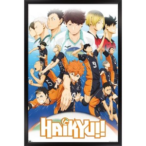 Trends International Haikyu!! - Key Art 2 Framed Wall Poster Prints - 1 of 4