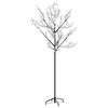 vidaXL Christmas Tree Decoration Artificial Tree with Cherry Blossom Lights - Multicolor 70.9" - 3 of 4